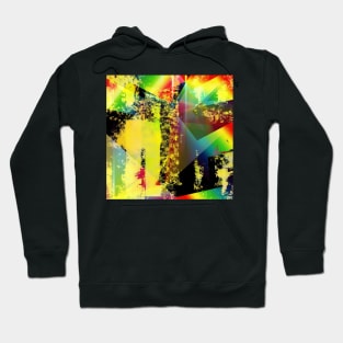 Abstract Colour Design [Digital Abstract Illustration] Hoodie